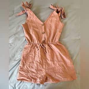 Pink romper